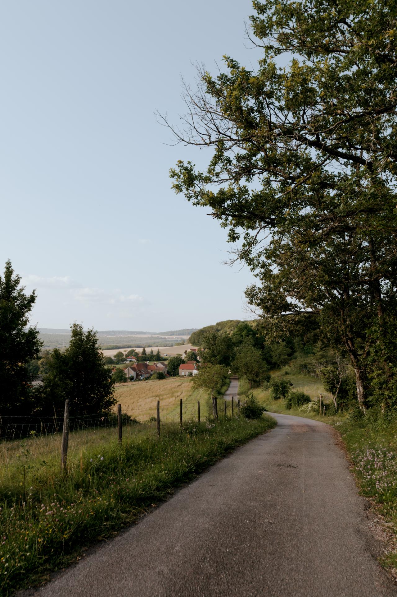 Vue depuis la butte de Vergy