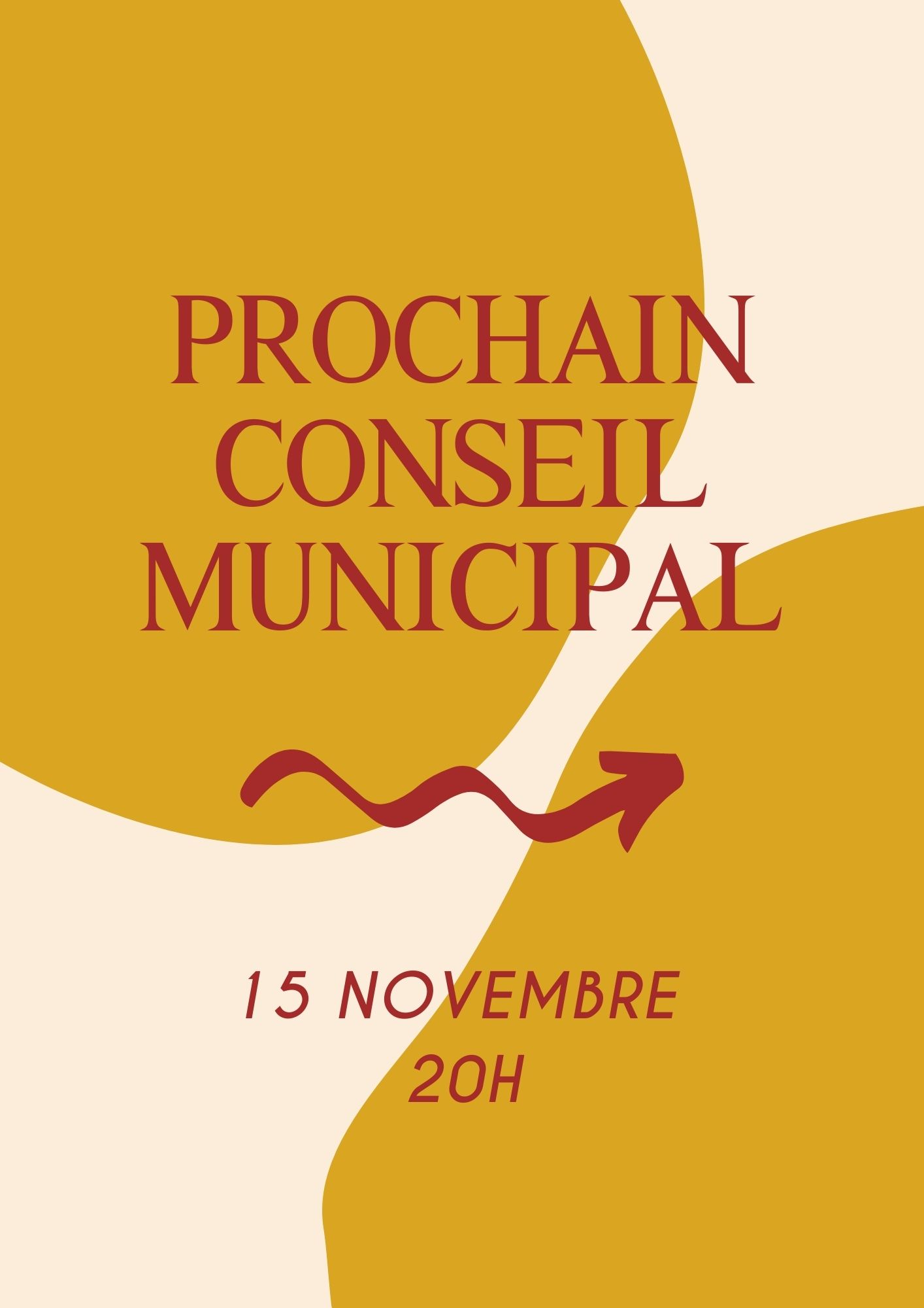 prochain conseil municipal